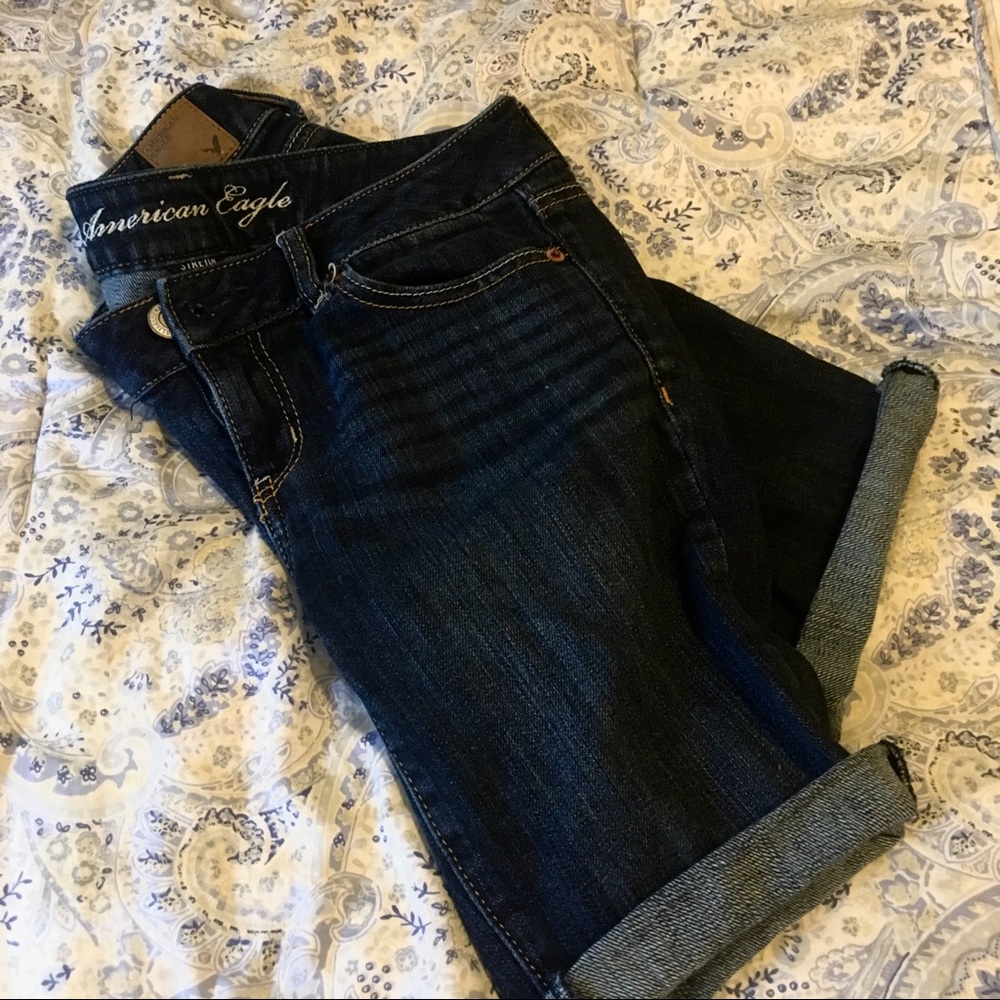 American Eagle Bermuda denim shorts
